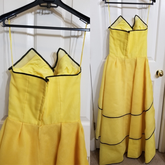 Rare victor costa yellow dress - Picture 5 of 7